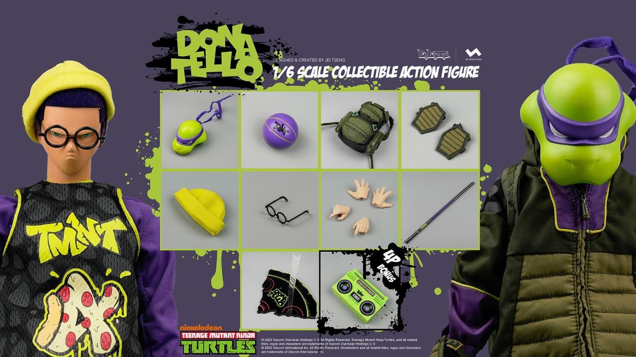 Teenage Mutant Ninja Turtles-Leonardo/Michelangelo/Laelle/Donatello 1/6