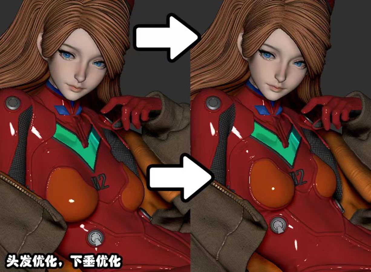 Asuka Langley Soryu - EVANGELION 1/4