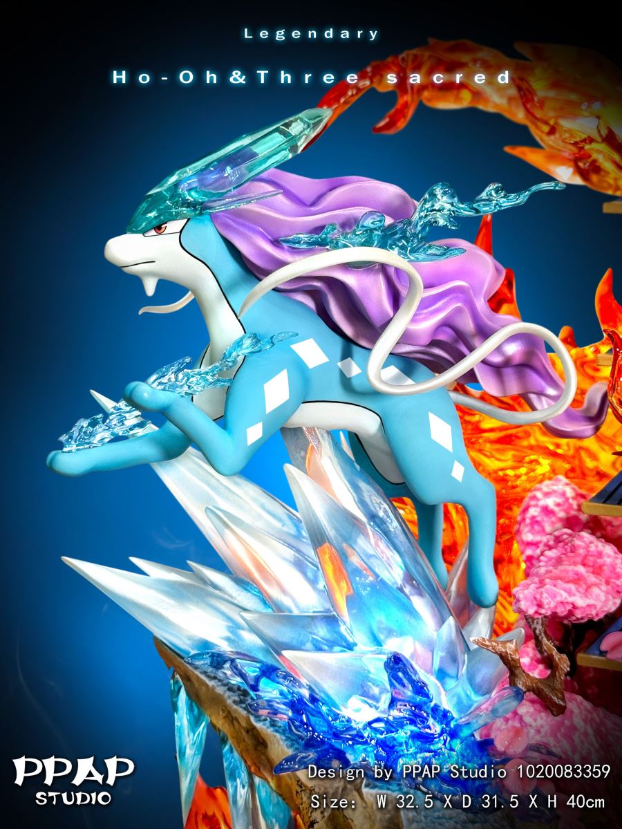 Ho-oH & Three Sacred - Pokemon