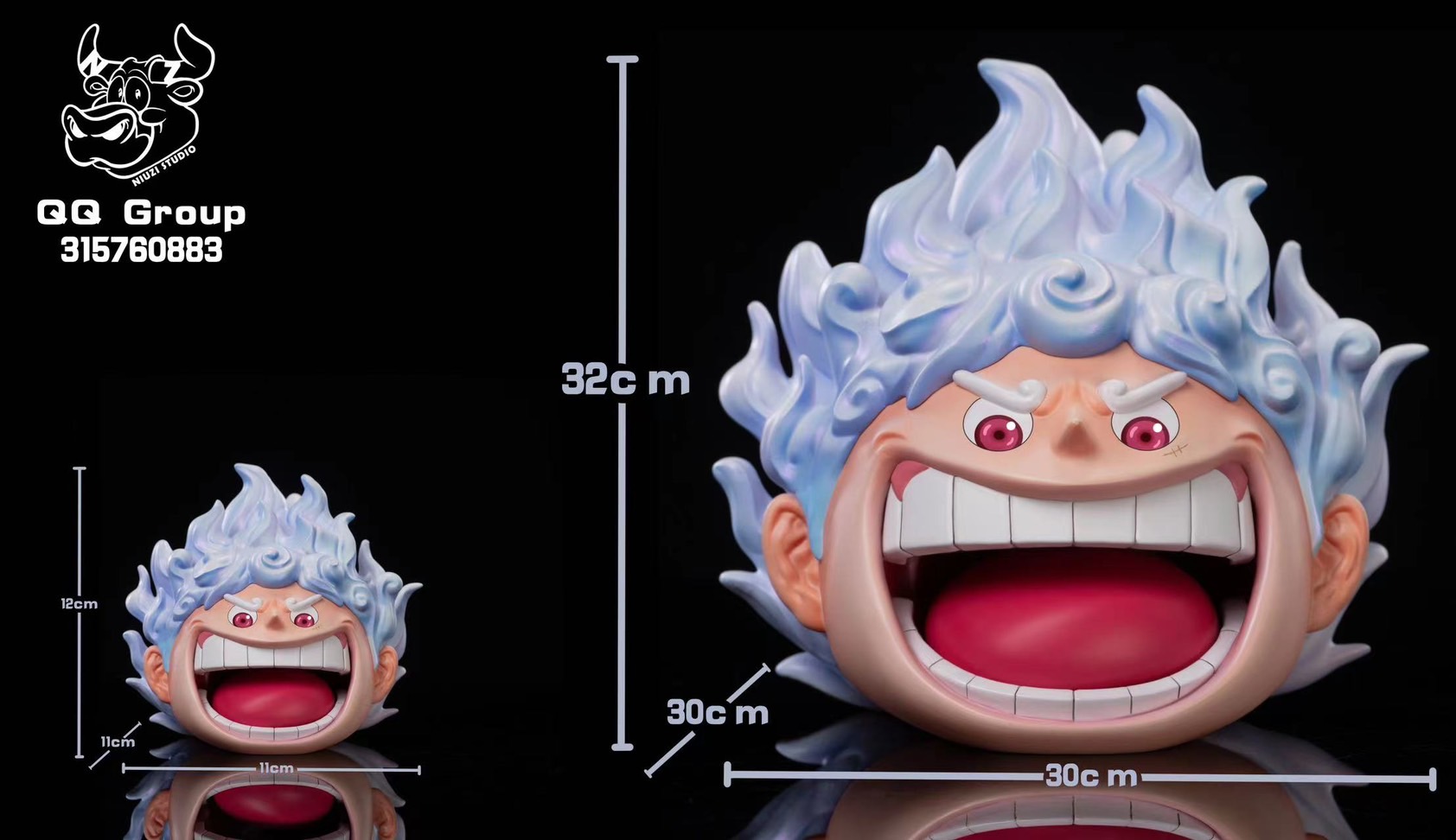 Big Head Nika Luffy - One Piece