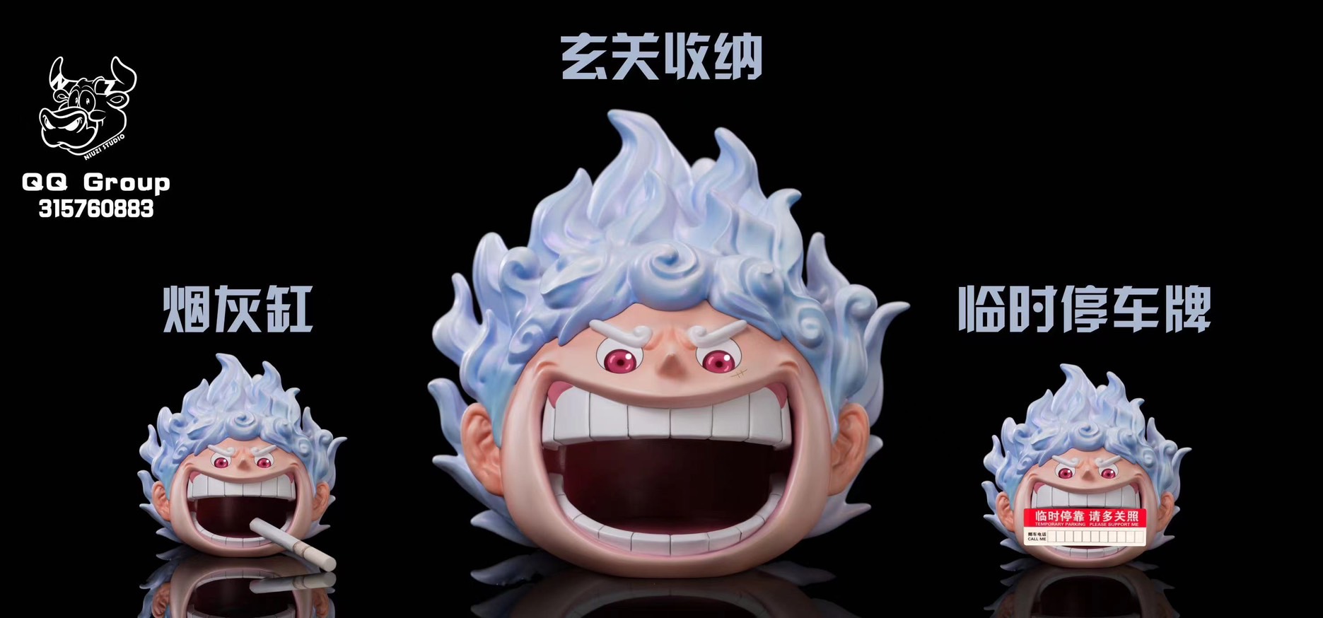 Big Head Nika Luffy - One Piece