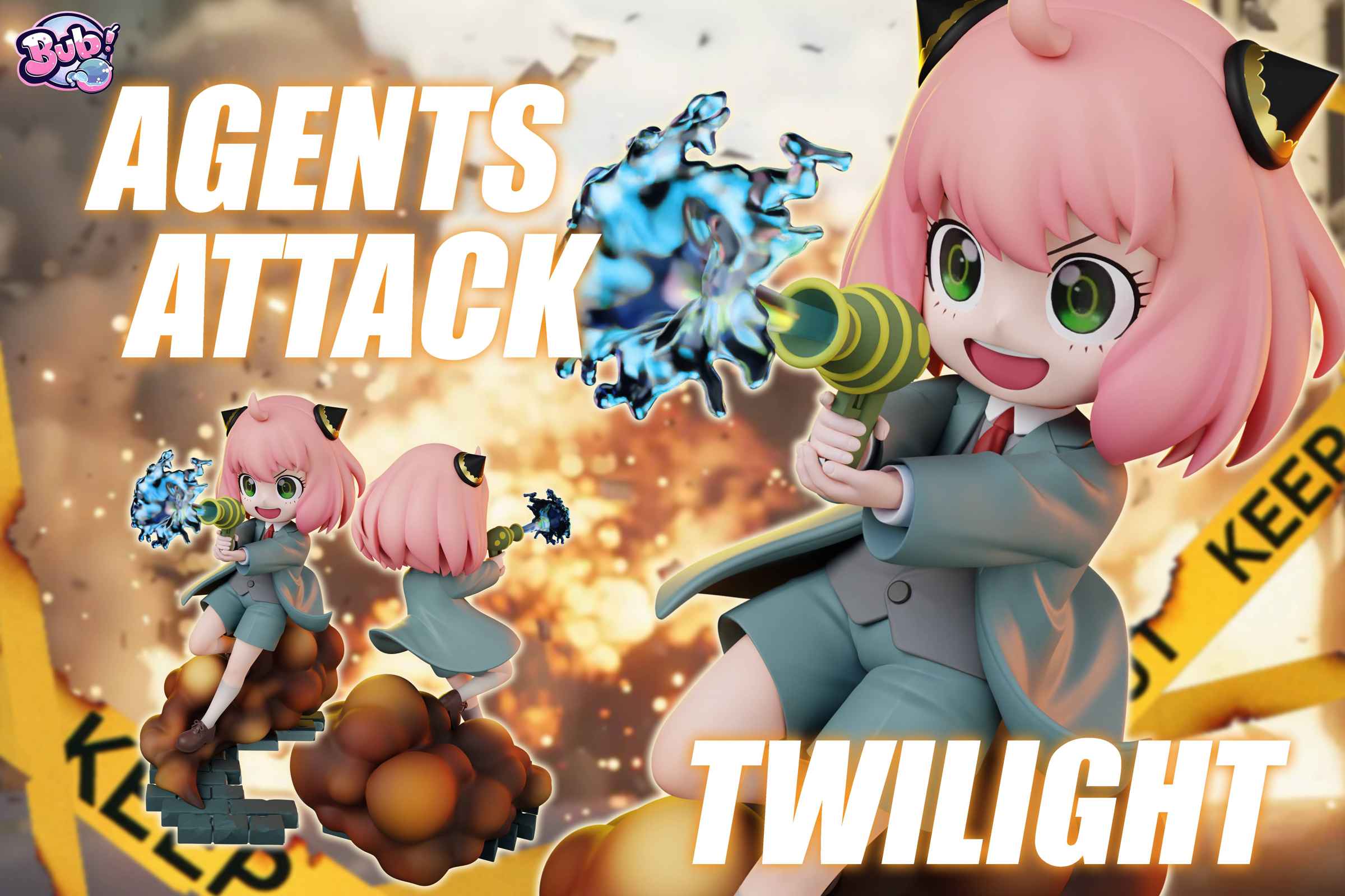 Fantasy Twins Anya Forger - SPY X FAMILY