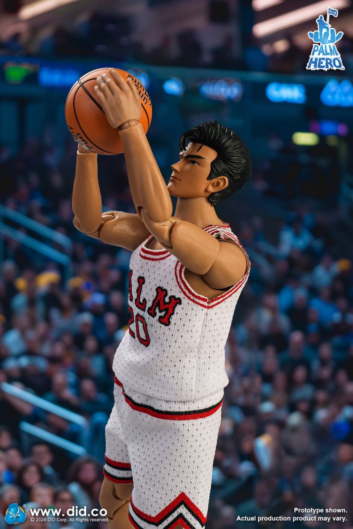 Basketball Players - White Team 1/12