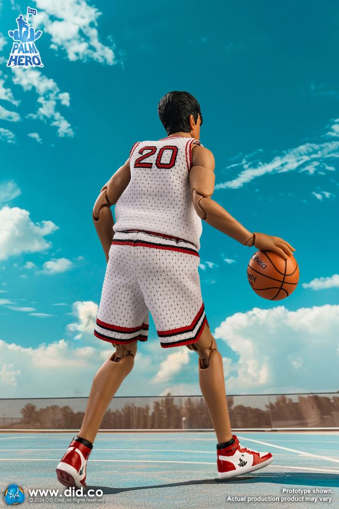 Basketball Players - White Team 1/12