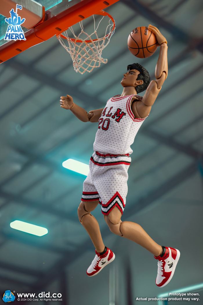 Basketball Players - White Team 1/12