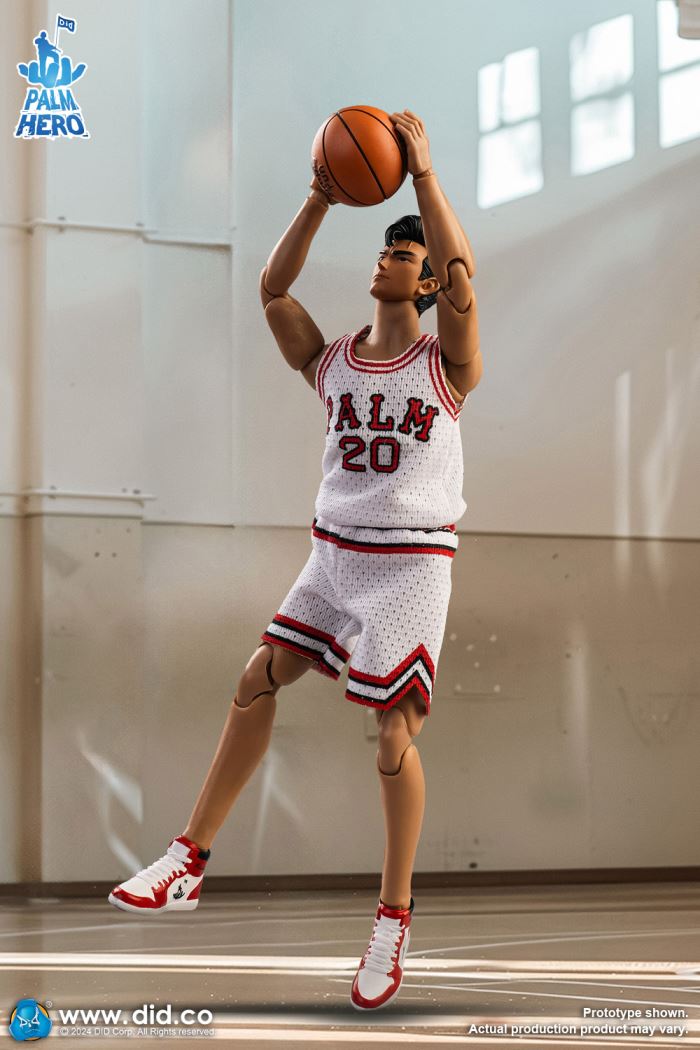 Basketball Players - White Team 1/12