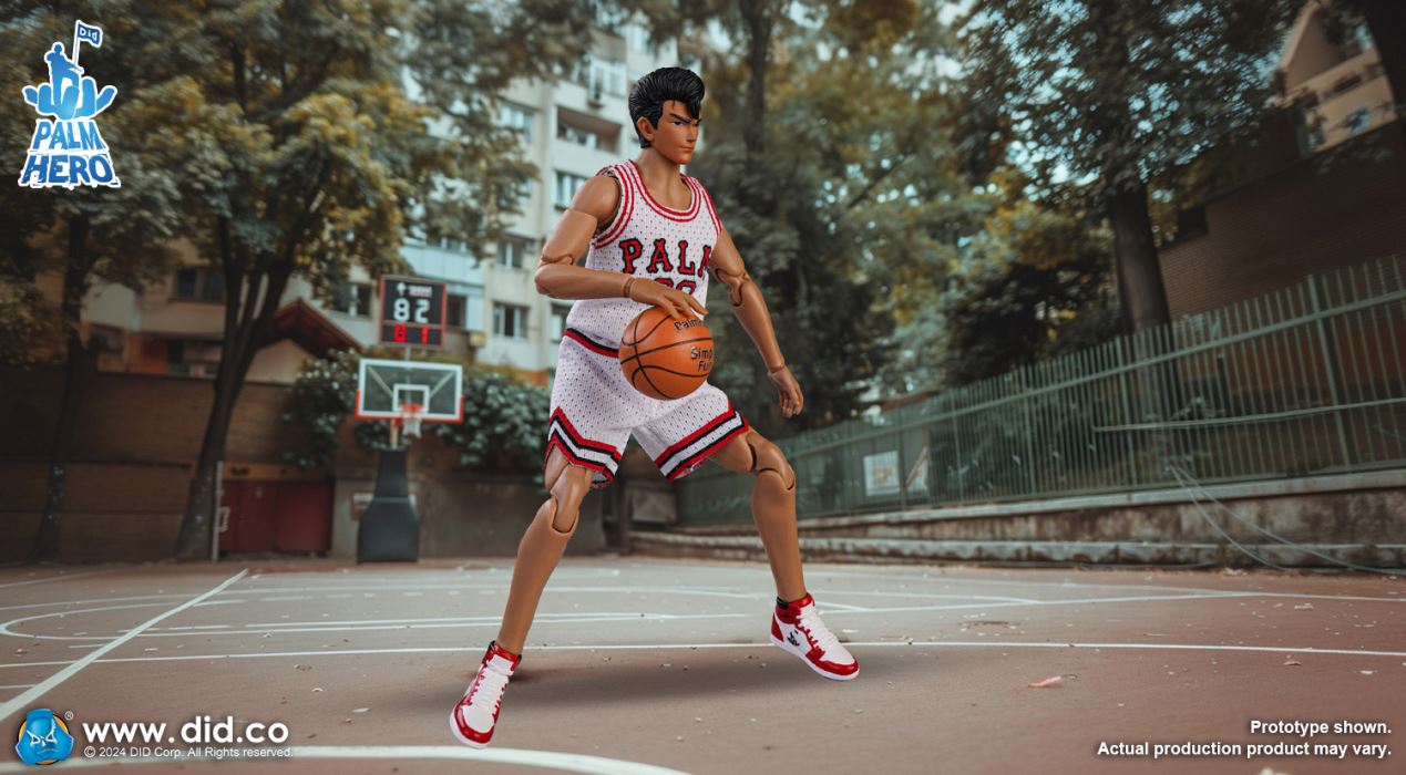 Basketball Players - White Team 1/12