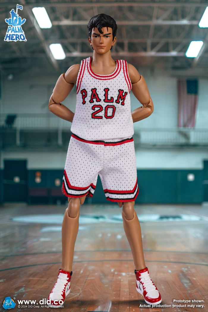 Basketball Players - White Team 1/12