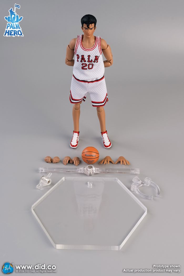 Basketball Players - White Team 1/12