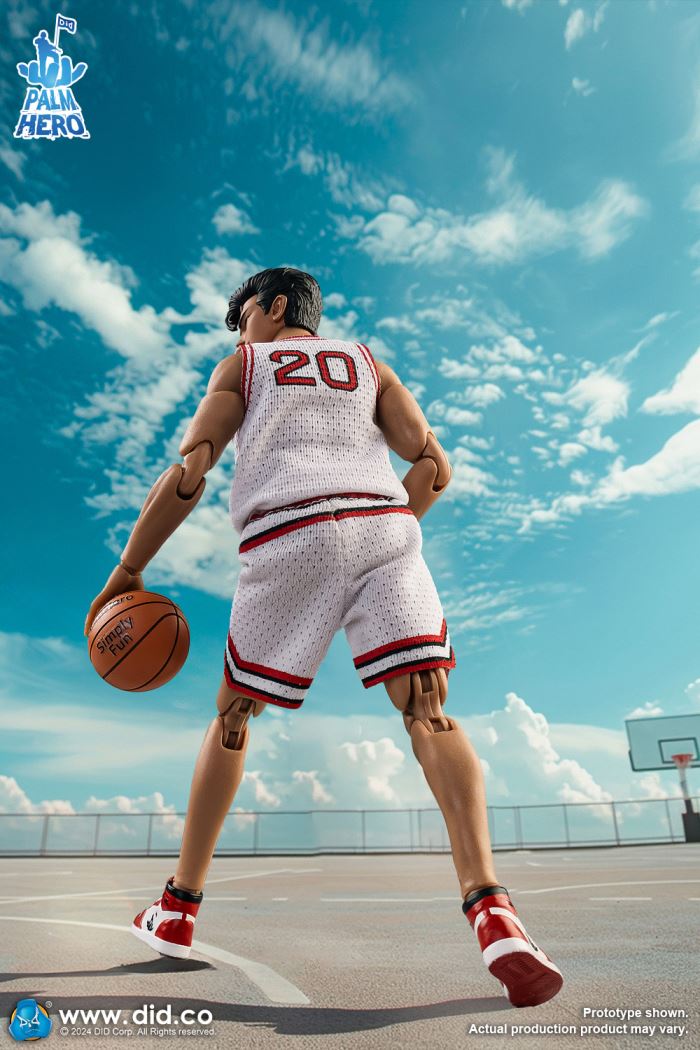 Basketball Players - White Team 1/12