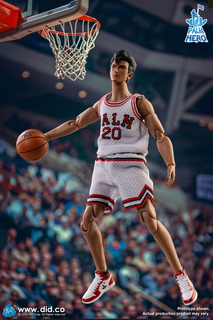 Basketball Players - White Team 1/12