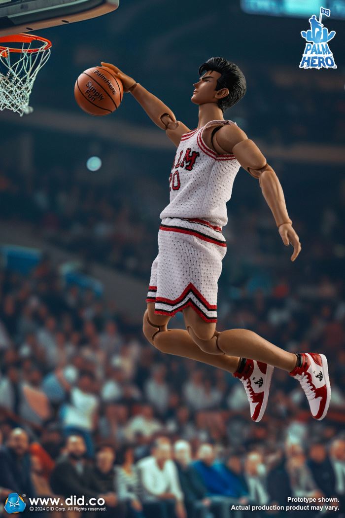 Basketball Players - White Team 1/12