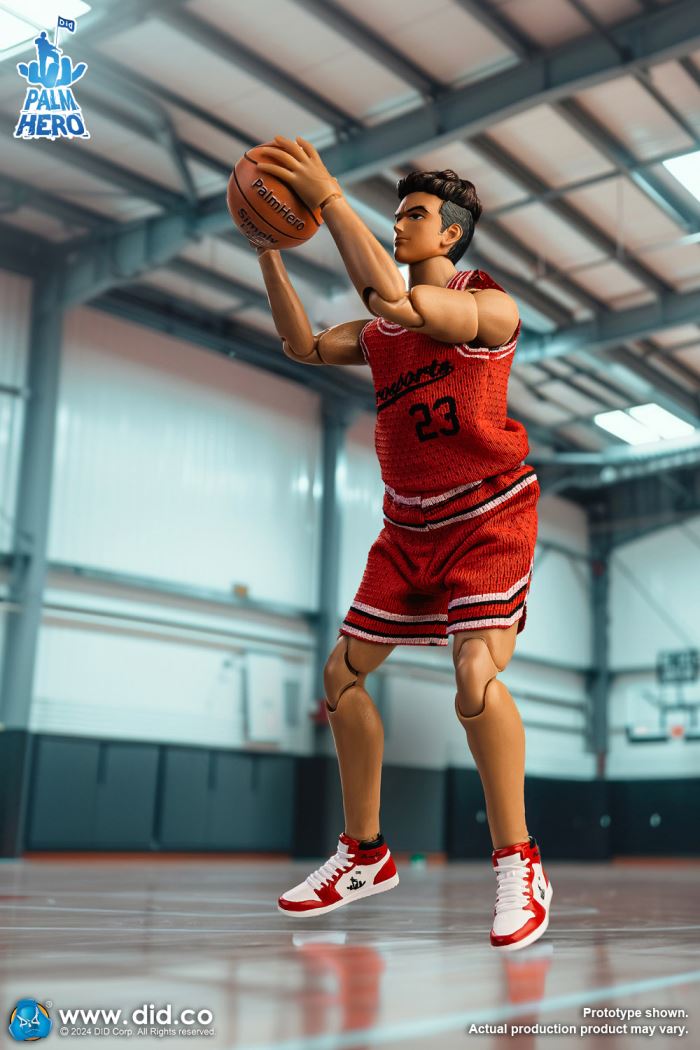 Basketball Players - Red Team 1/12