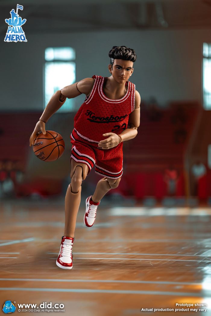 Basketball Players - Red Team 1/12