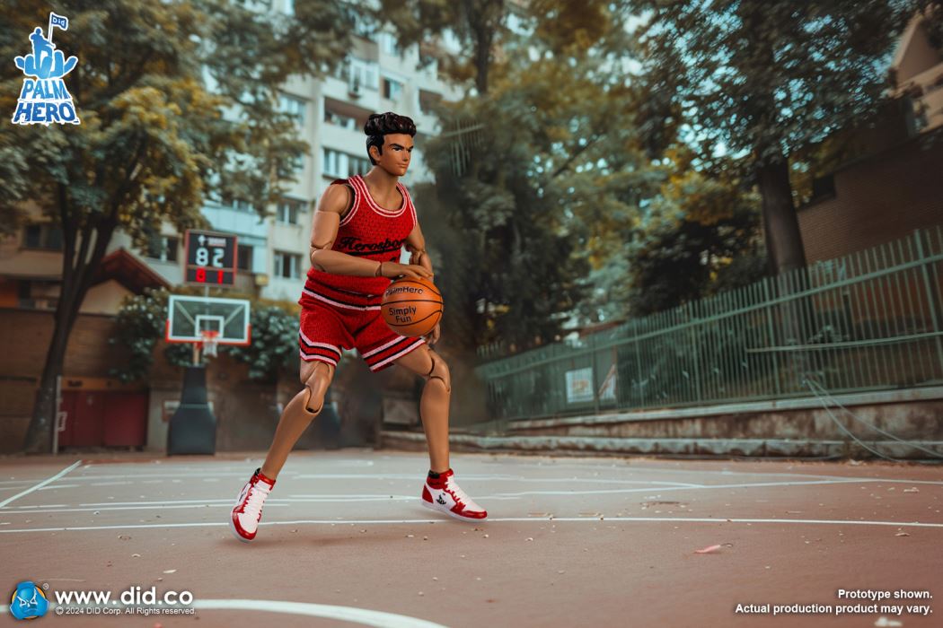 Basketball Players - Red Team 1/12