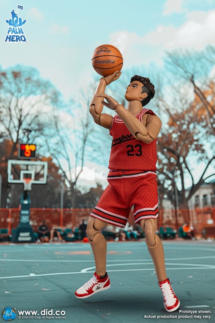 Basketball Players - Red Team 1/12