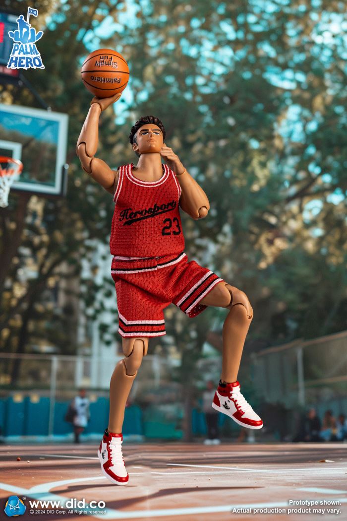 Basketball Players - Red Team 1/12