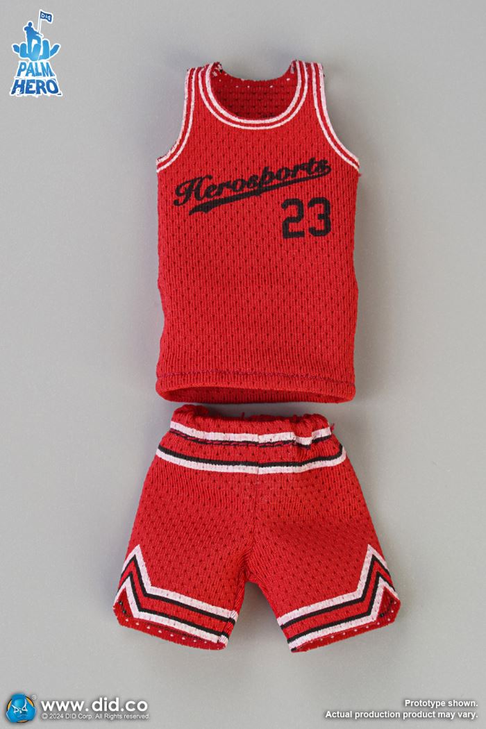 Basketball Players - Red Team 1/12