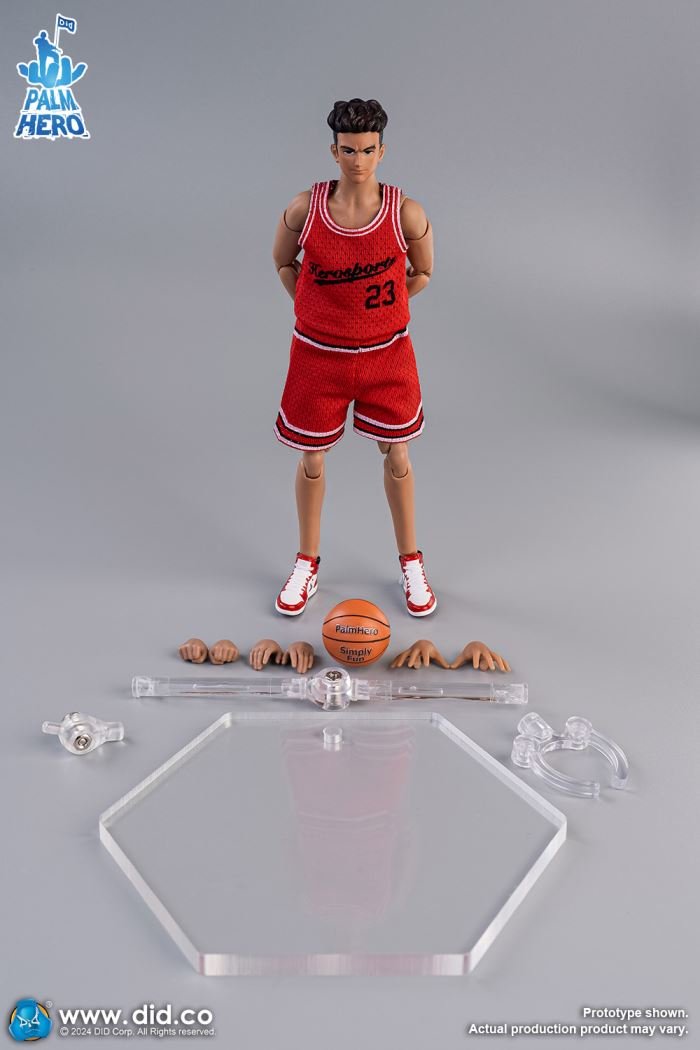 Basketball Players - Red Team 1/12