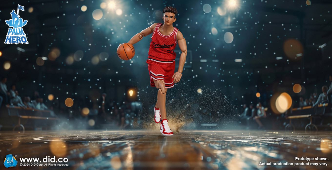 Basketball Players - Red Team 1/12
