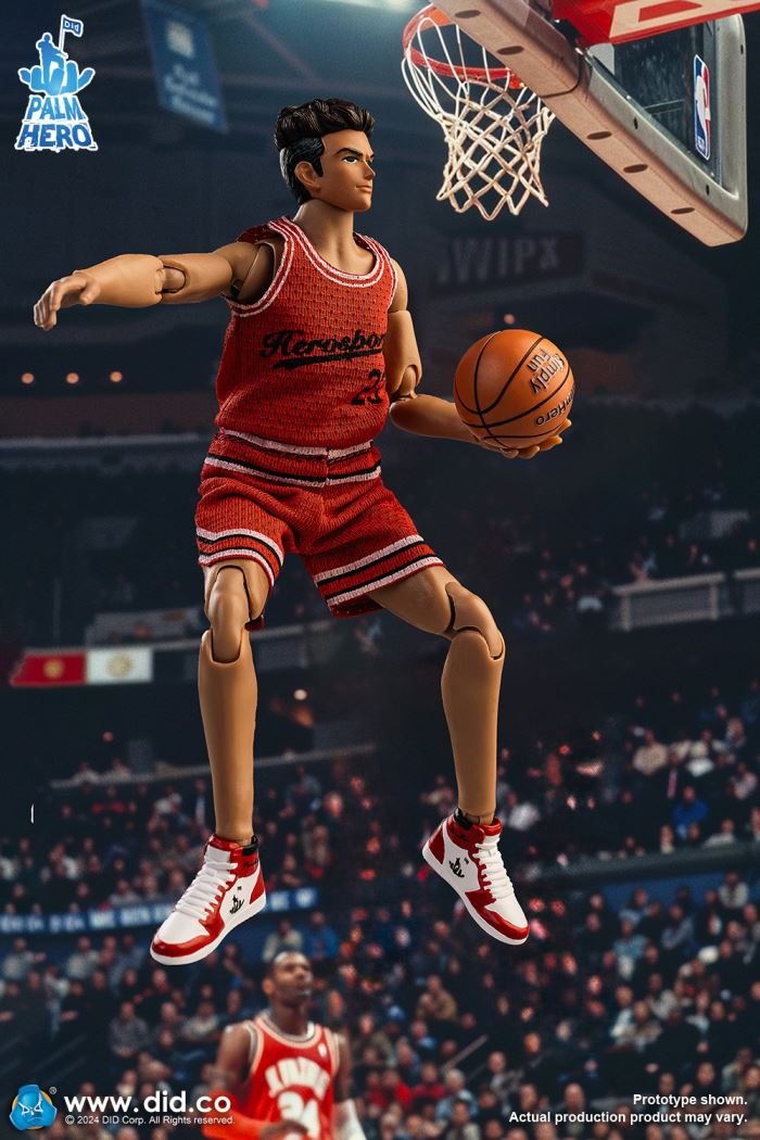 Basketball Players - Red Team 1/12