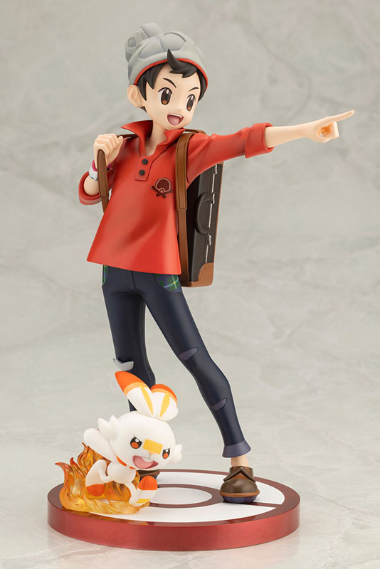 ARTFX J Pokemon Series Victor with Scorbunny 1/8