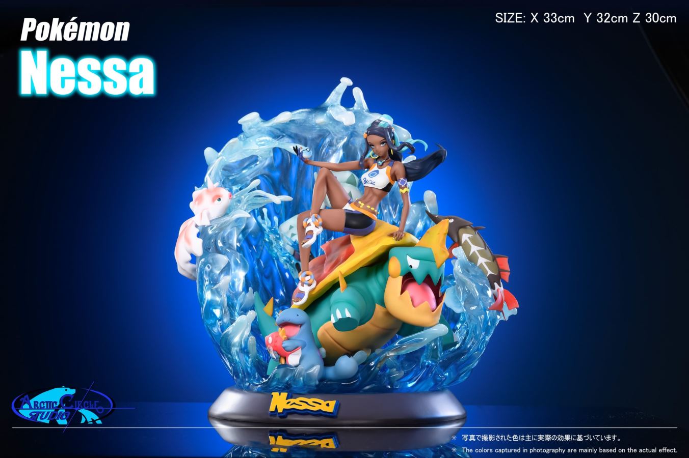 Nessa & Water type Pokemon