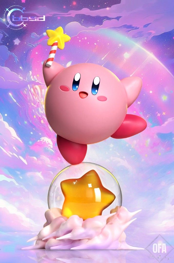 Kirby Lucky Star Night Light