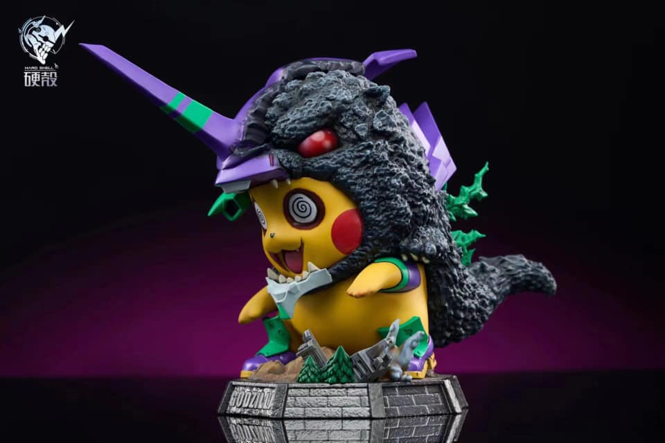 Pikachu cos Godzilla Beast EVA