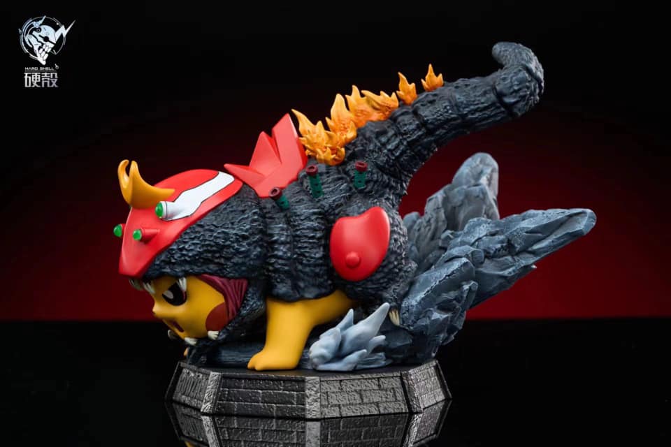 Pikachu cos Godzilla Beast EVA
