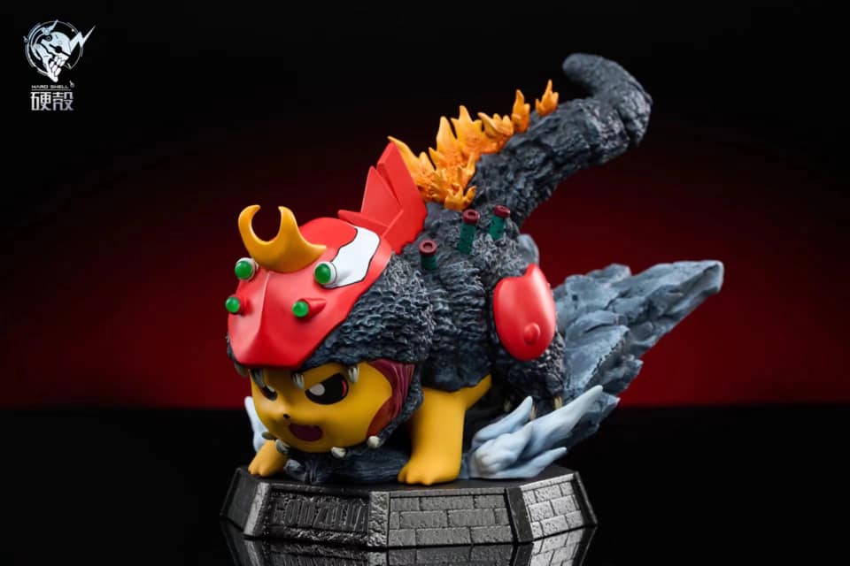 Pikachu cos Godzilla Beast EVA