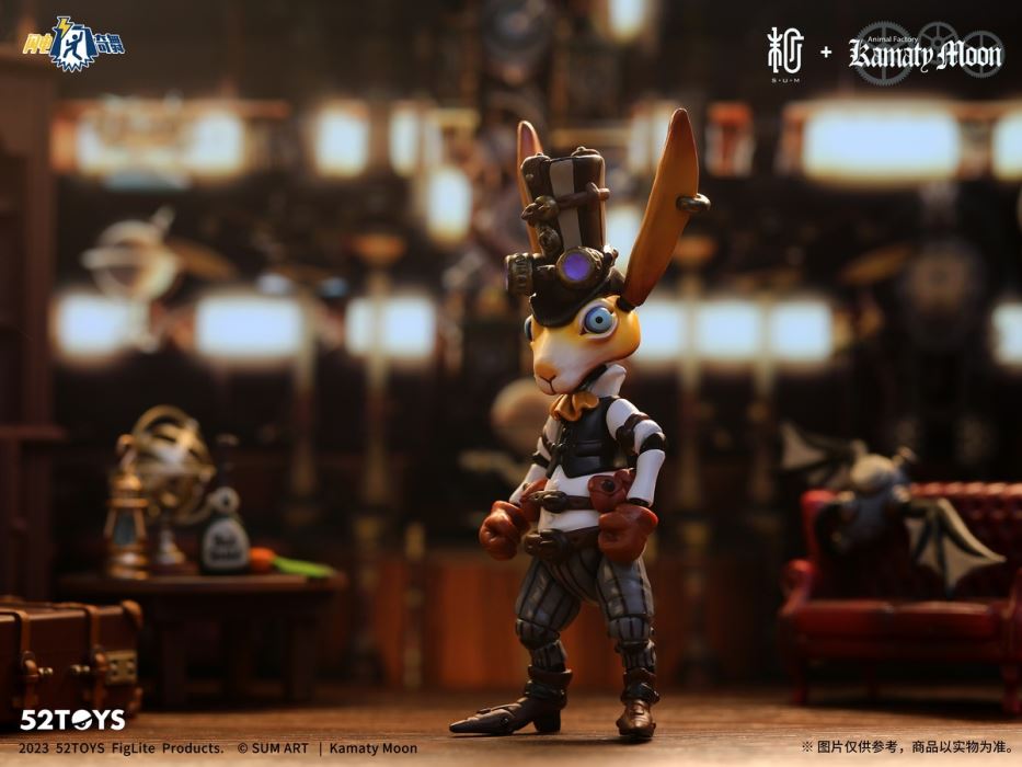Lightning Dance Artist Collaboration Series - Kamada Koji Steampunk Rabbit