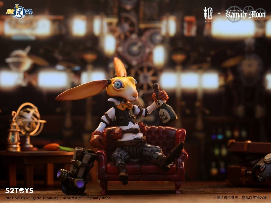 Lightning Dance Artist Collaboration Series - Kamada Koji Steampunk Rabbit