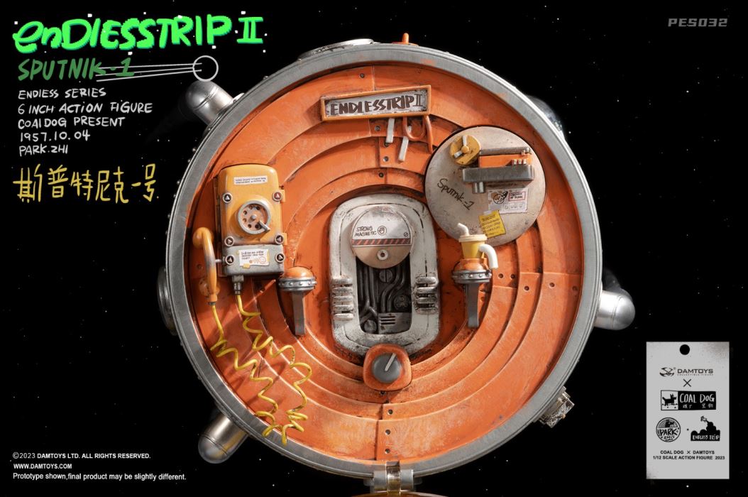 Endless Journey 2-Sputnik One Spaceship Set/Zombie Astronaut
