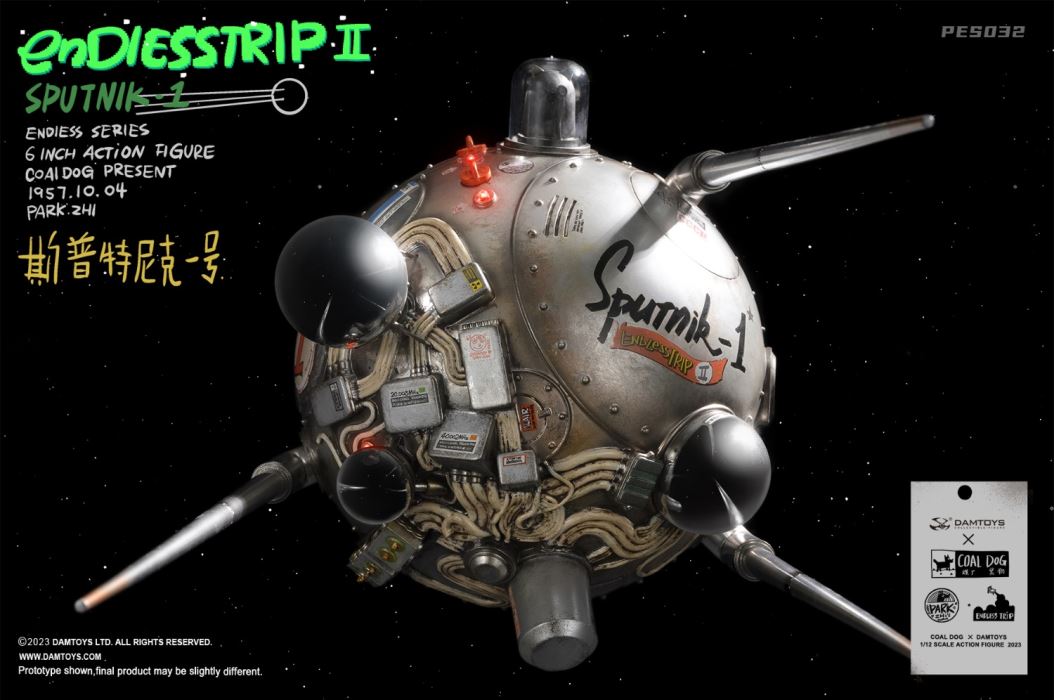 Endless Journey 2-Sputnik One Spaceship Set/Zombie Astronaut