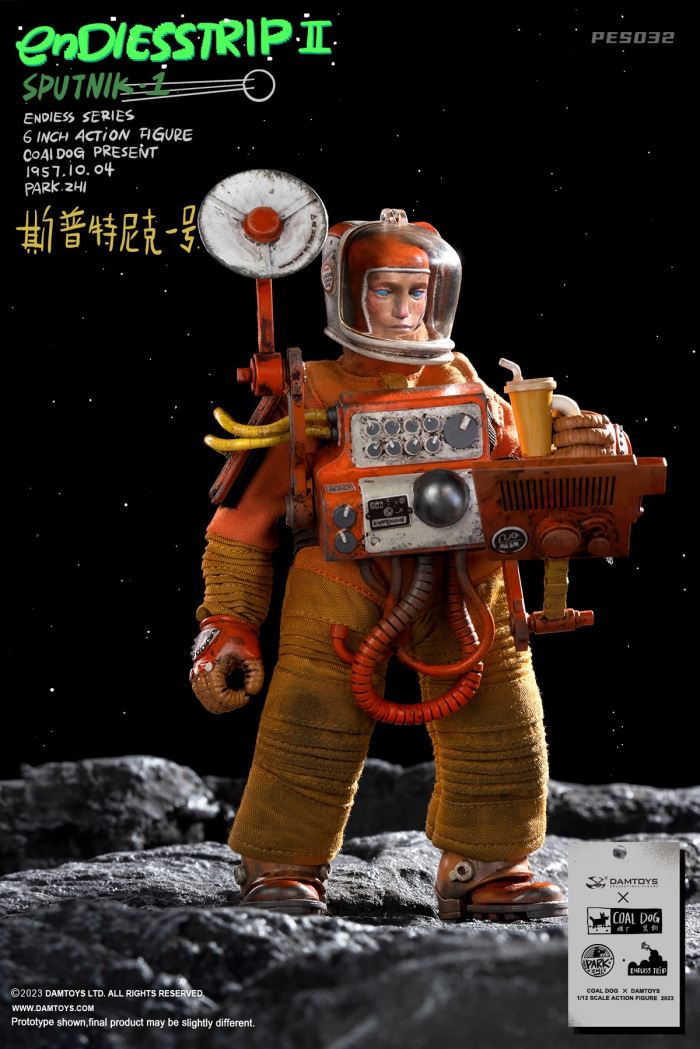 Endless Journey 2-Sputnik One Spaceship Set/Zombie Astronaut