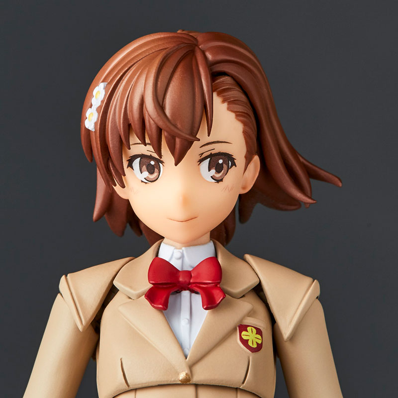 Revoltech Amazing Yamaguchi Toaru Kagaku no Railgun Mikoto Misaka Winter Uniform Ver