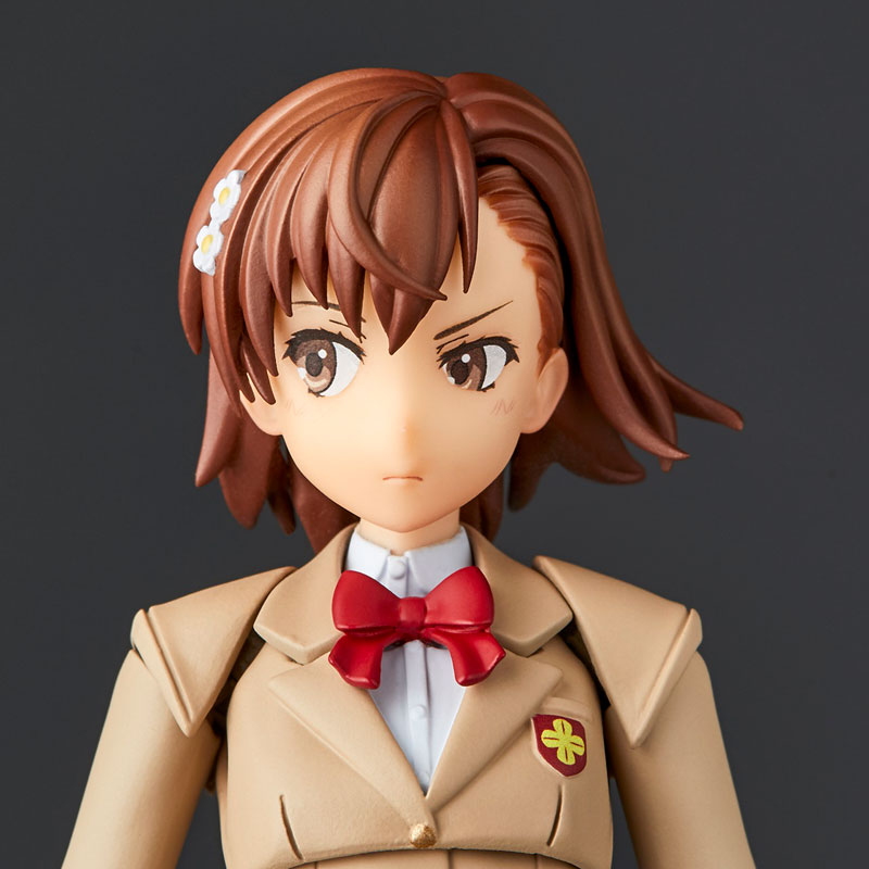 Revoltech Amazing Yamaguchi Toaru Kagaku no Railgun Mikoto Misaka Winter Uniform Ver