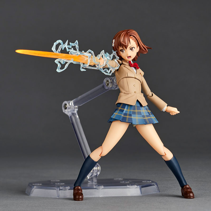 Revoltech Amazing Yamaguchi Toaru Kagaku no Railgun Mikoto Misaka Winter Uniform Ver