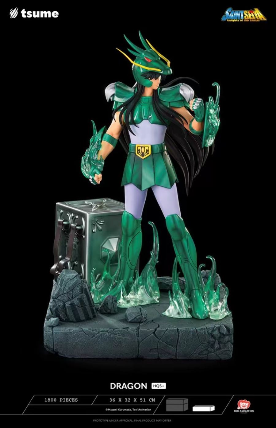 Dragon Shiryu - Saint Seiya HQS+ (Licensed)