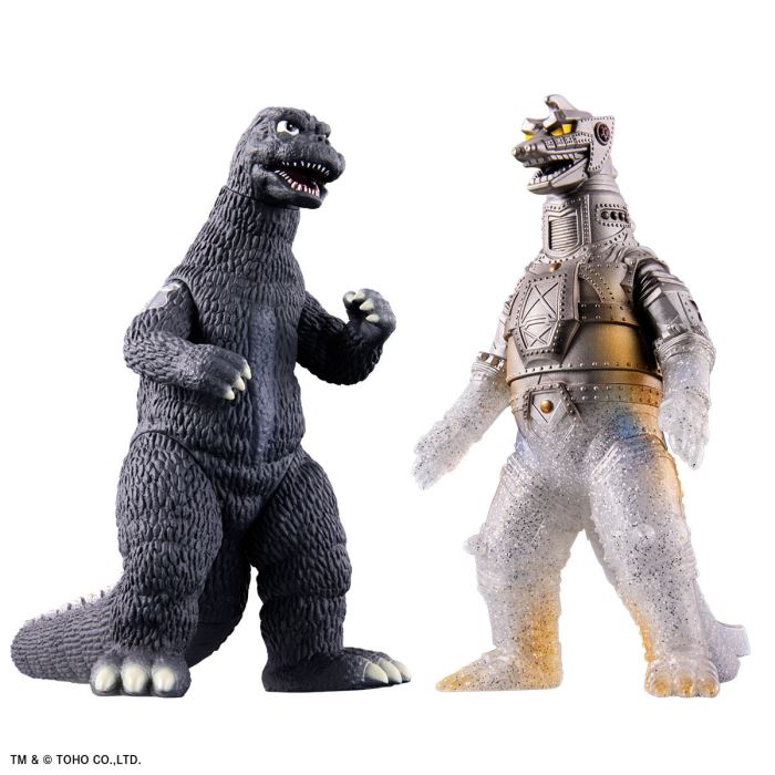 Movie Monster Series Godzilla vs. Mechagodzilla -Appearance! Fake Godzilla Set-
