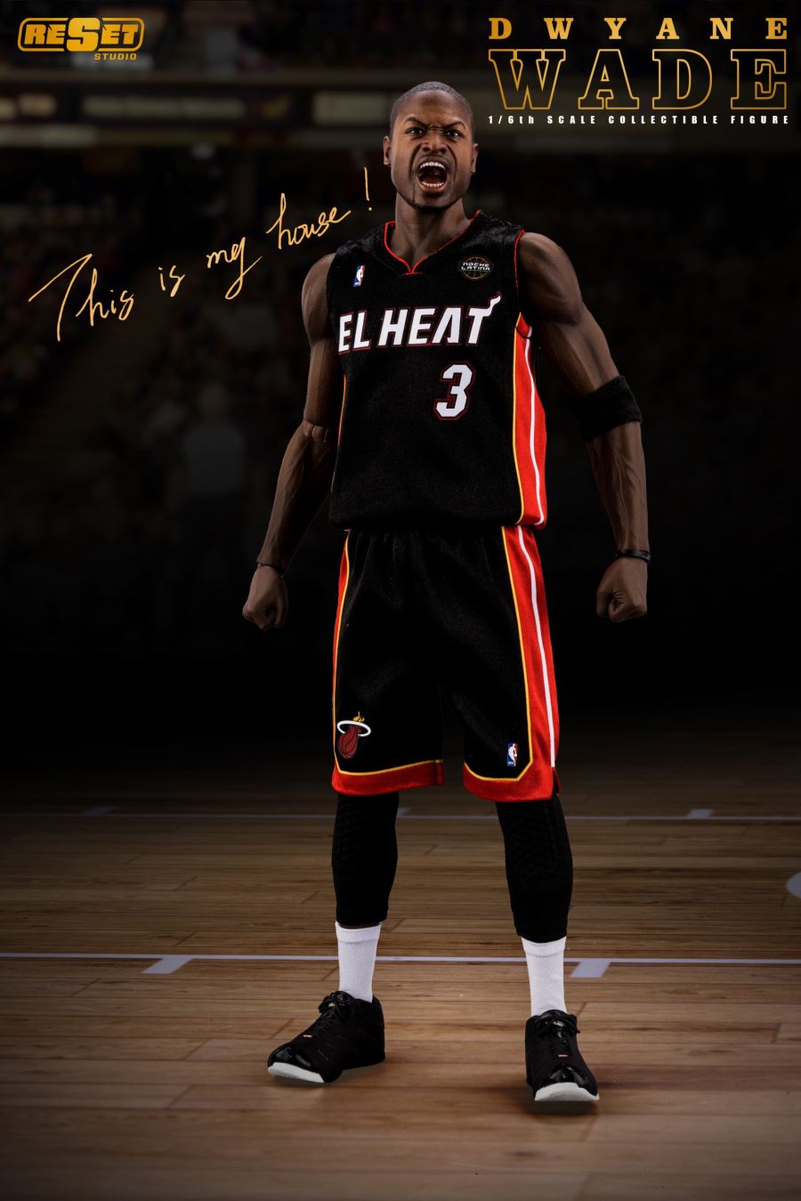 NBA Moments Series Miami Heat Dwyane Wade 1/6