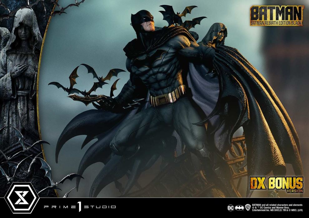 Batman Rebirth Edition (Black) DX Version (Prime 1 Studio)