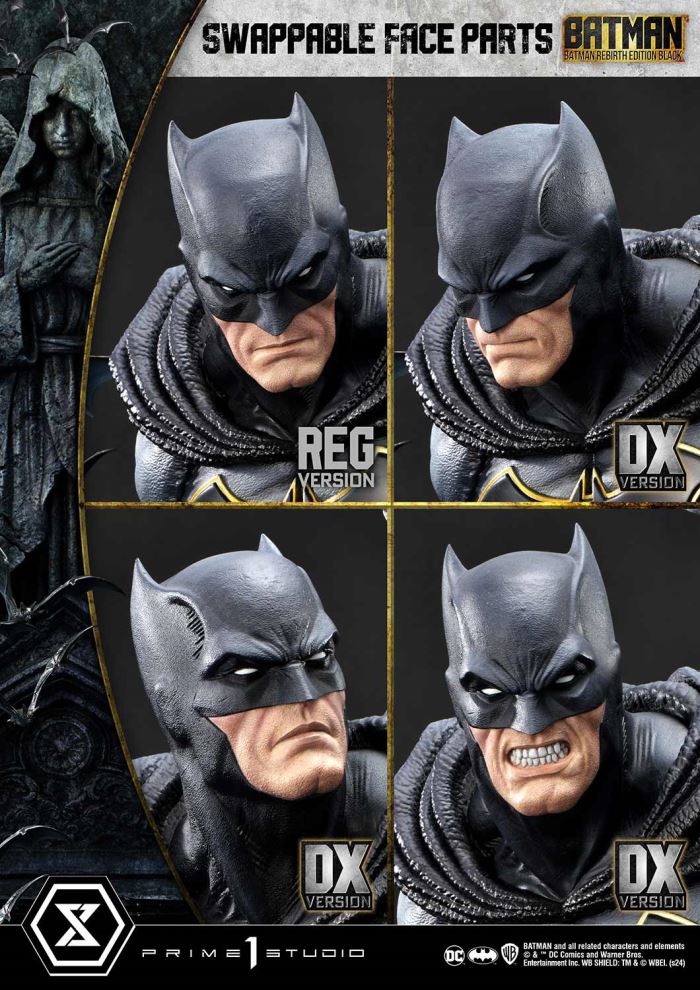 Batman Rebirth Edition (Black) DX Version (Prime 1 Studio)