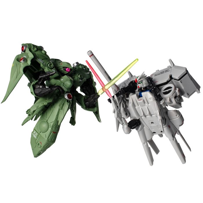 FW GUNDAM CONVERGE CORE GP03 DENDROBIUM & NEUE ZIEL W/ 0083 FINAL BATTLE OPTION SET W/O GUM