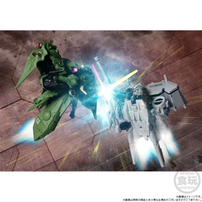 FW GUNDAM CONVERGE CORE GP03 DENDROBIUM & NEUE ZIEL W/ 0083 FINAL BATTLE OPTION SET W/O GUM