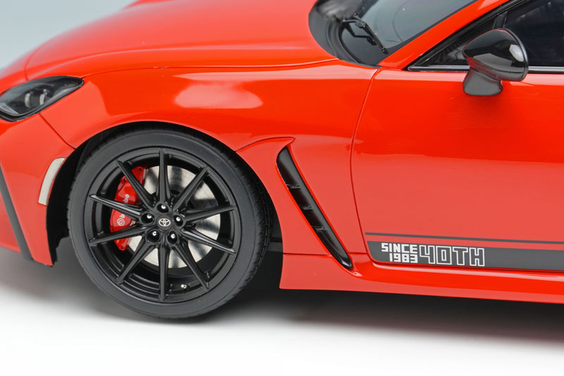Toyota GR86 RZ 40th Anniversary Limited 2023 Spark Red 1/18