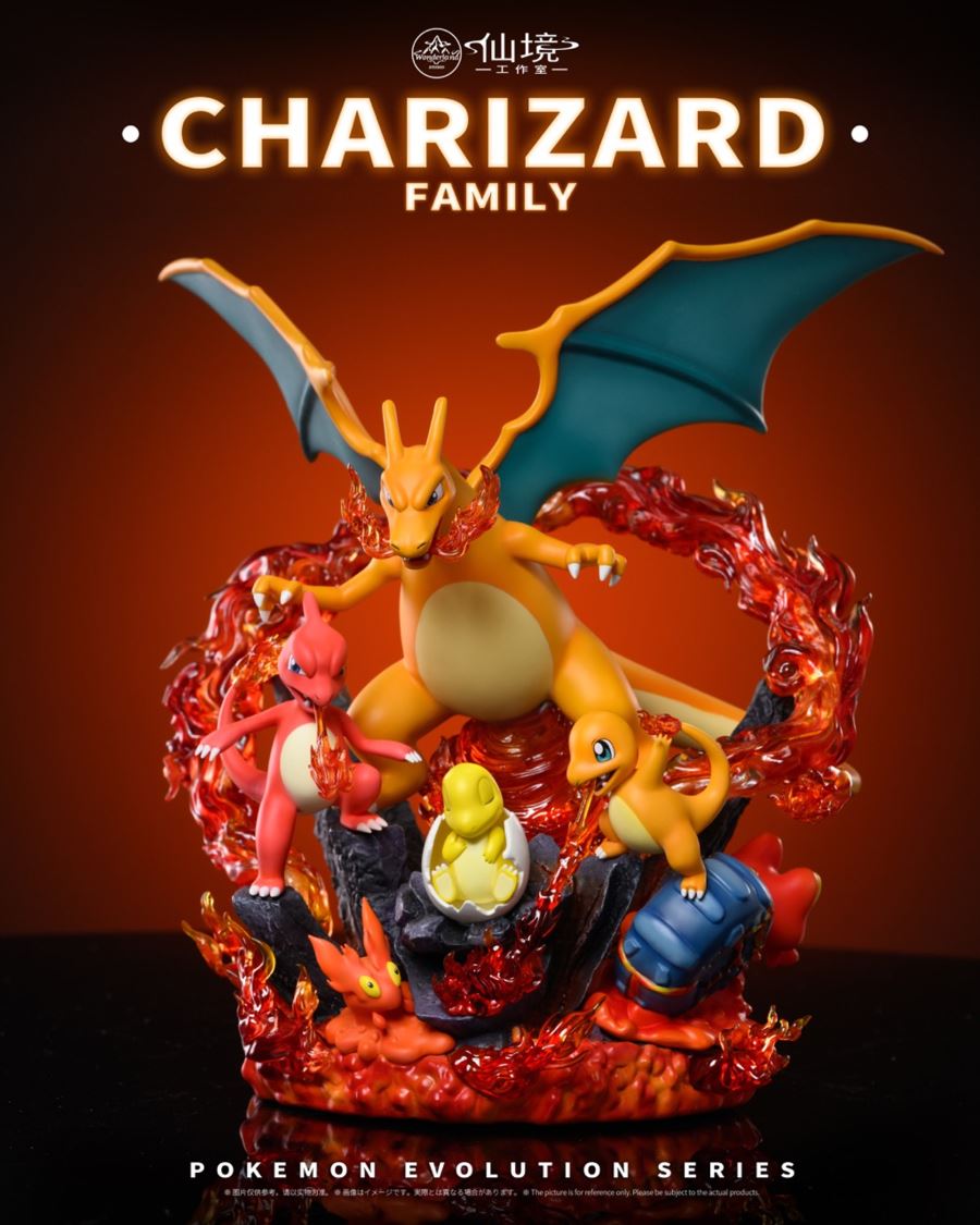 Charizard family - Pokemon