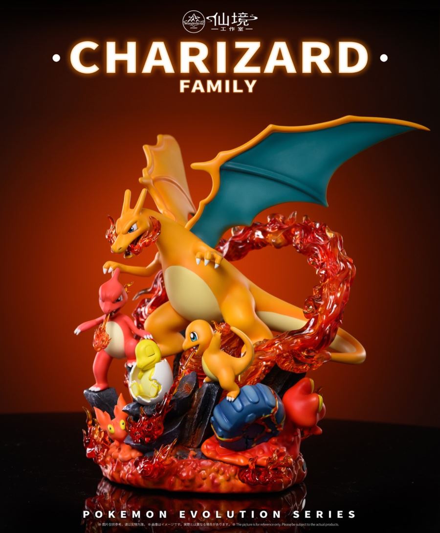 Charizard family - Pokemon