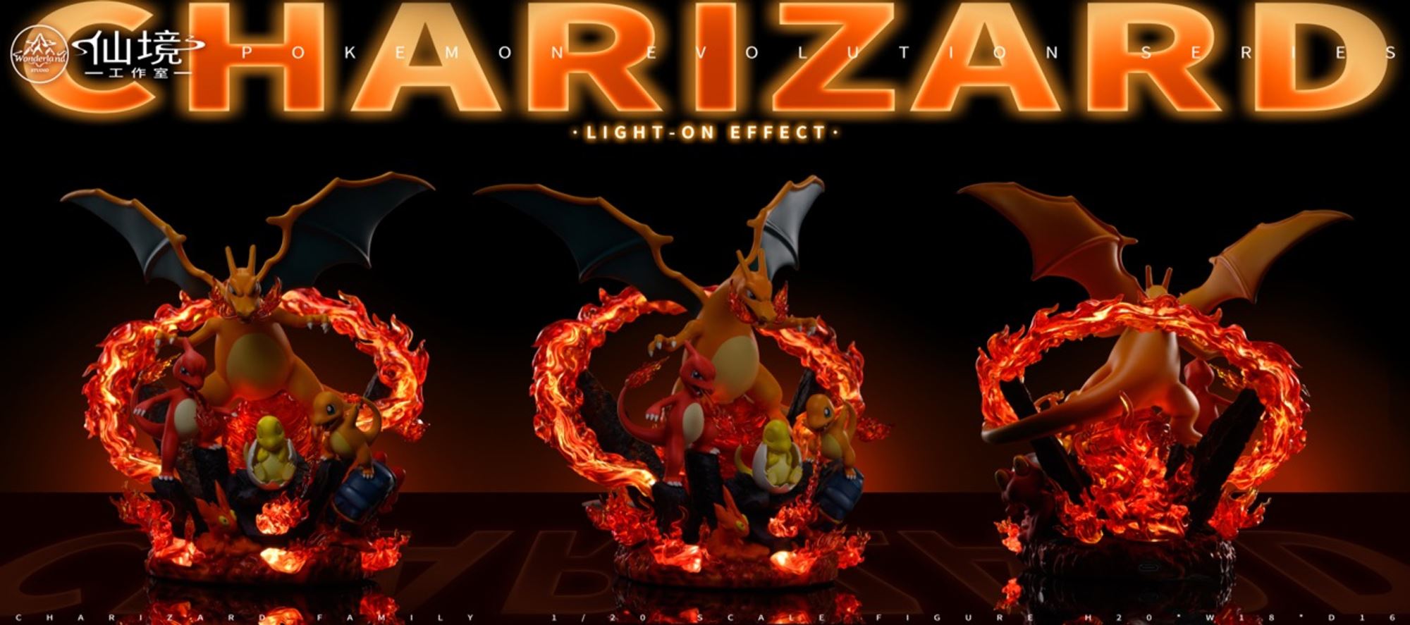 Charizard family - Pokemon